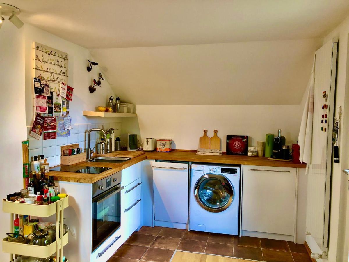 Charmante Ferienwohnung mit Balkon im 5-Seen-Land Hechendorf am Pilsensee Exterior foto