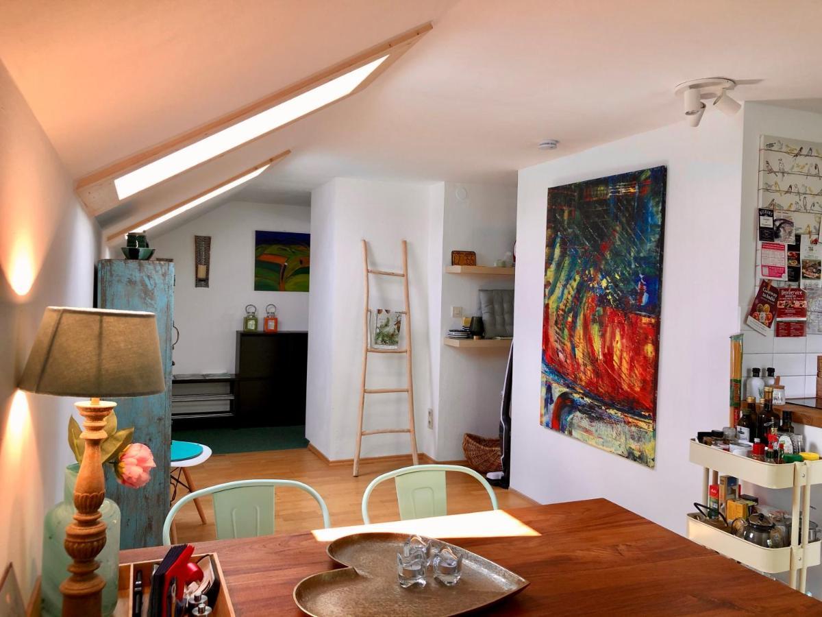Charmante Ferienwohnung mit Balkon im 5-Seen-Land Hechendorf am Pilsensee Exterior foto