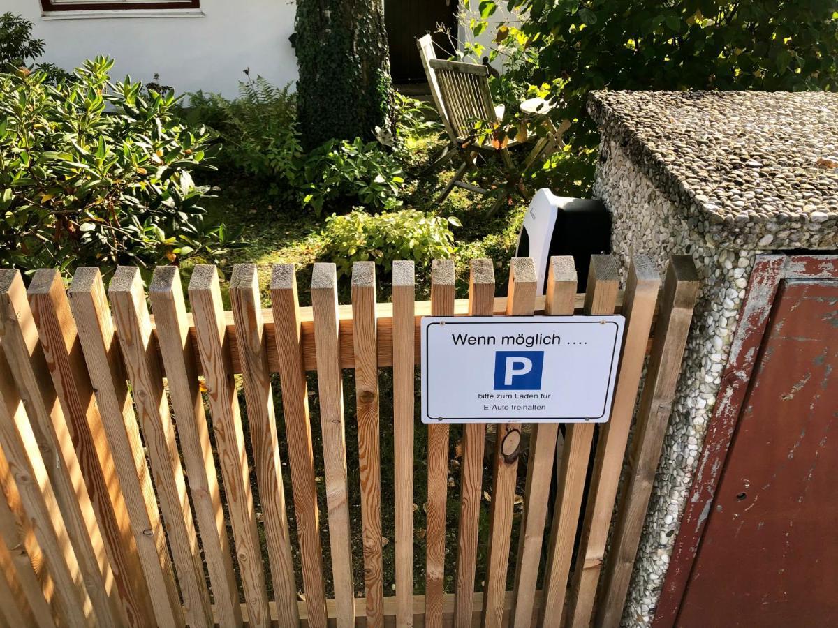 Charmante Ferienwohnung mit Balkon im 5-Seen-Land Hechendorf am Pilsensee Exterior foto