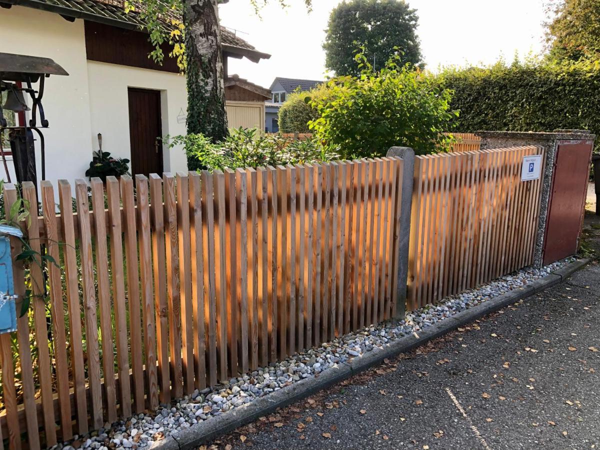 Charmante Ferienwohnung mit Balkon im 5-Seen-Land Hechendorf am Pilsensee Exterior foto