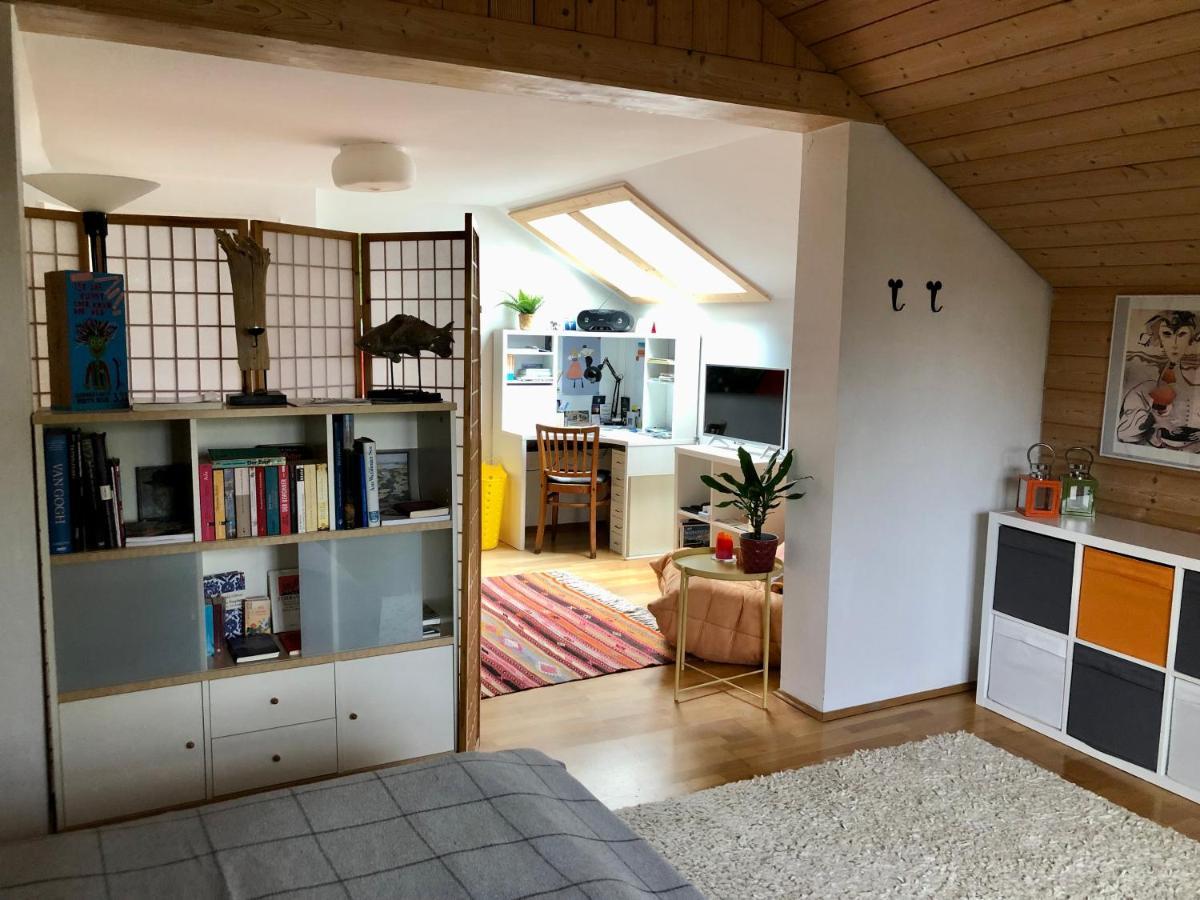 Charmante Ferienwohnung mit Balkon im 5-Seen-Land Hechendorf am Pilsensee Exterior foto